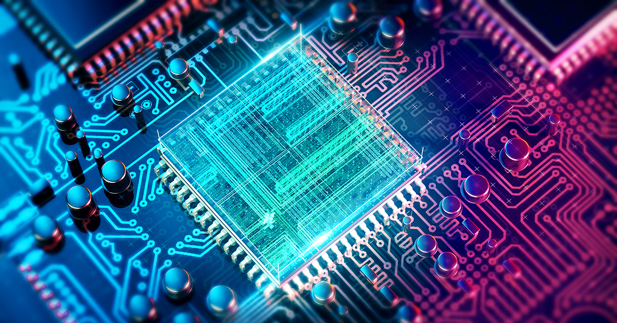 A processor die under magnification — Vera packs 88 custom Olympus cores on a single monolithic die, a deliberate break with the chiplet era, file photo