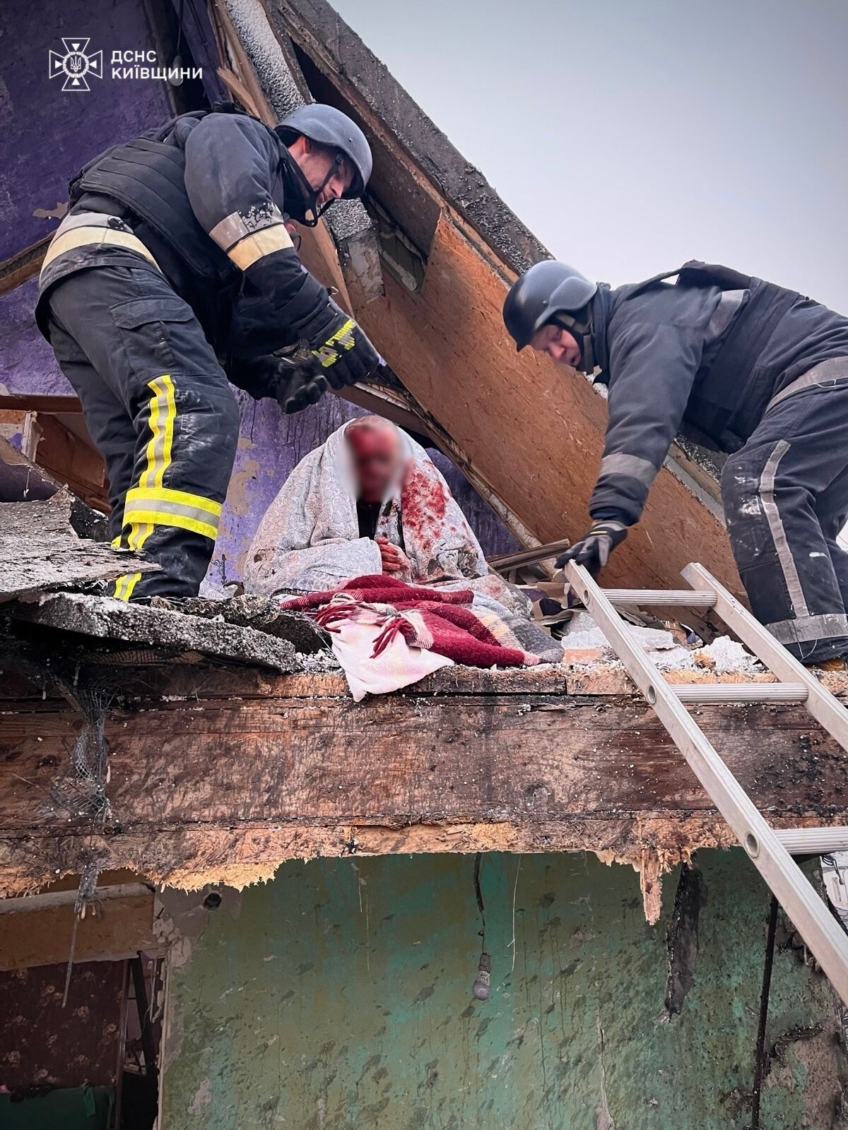 House damaged in Kyiv region after a Russian attack in February 2026 — file photo for Russia strikes kill eight Ukraine September 22 coverage.