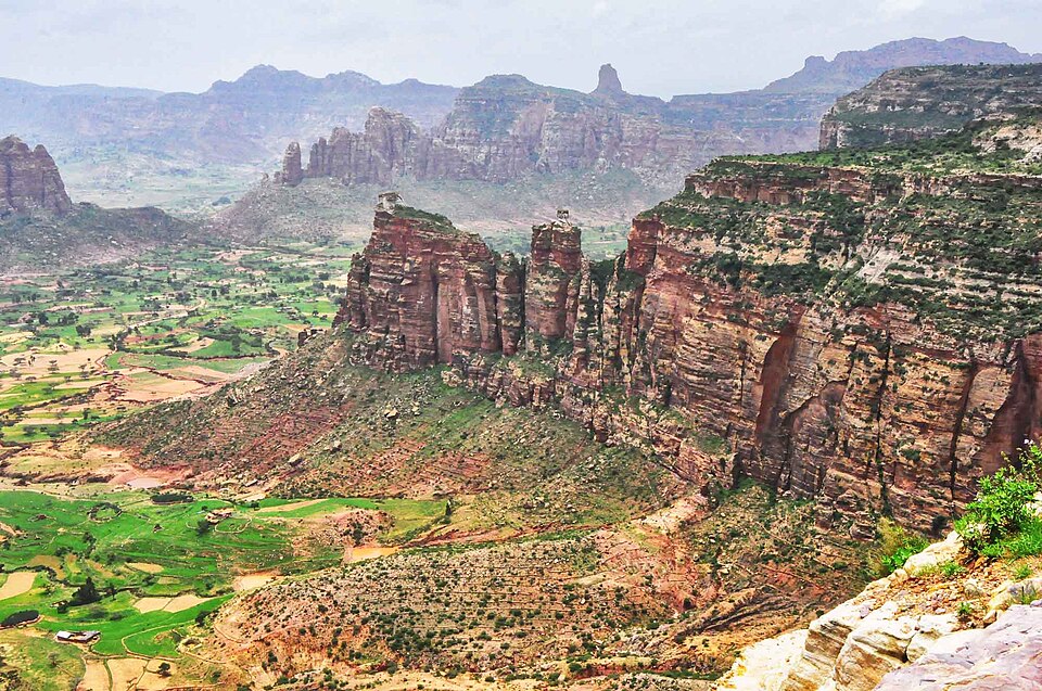 Gheralta Massif landscape in Ethiopia's Tigray region, geographic context for the renewed 2026 conflict