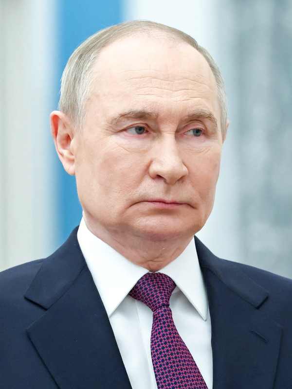 Russian President Vladimir Putin, whose government offered diesel supplies after a call with President Trump