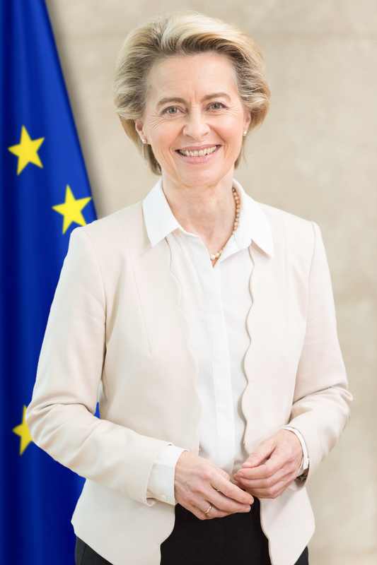 European Commission President Ursula von der Leyen, whose Commission is seeking new revenue for the EU's 2028-2034 budget