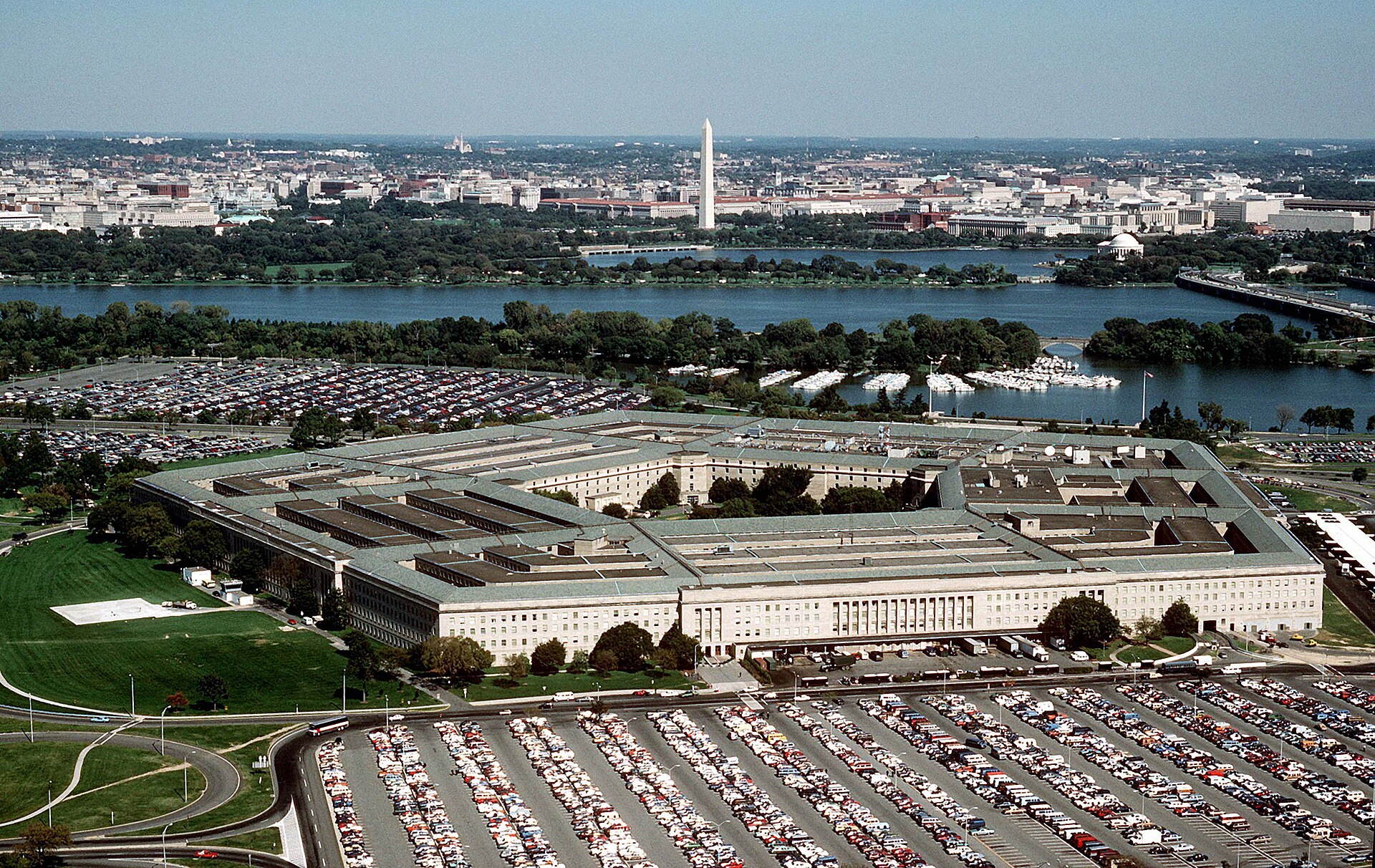 Pentagon data breach lawsuit — the Pentagon in Arlington, Virginia, headquarters of the Defense Department, whose Defense Manpower Data Center held the exposed personnel files