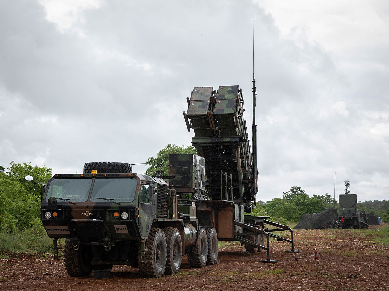 Patriot missile system of the kind at the centre of the Zelenskyy refinery halt for Patriot deliveries offer