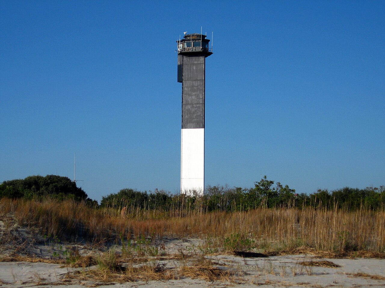The Charleston Light on Sullivan's Island, South Carolina, the barrier-island community where the alleged 2018 assault took place