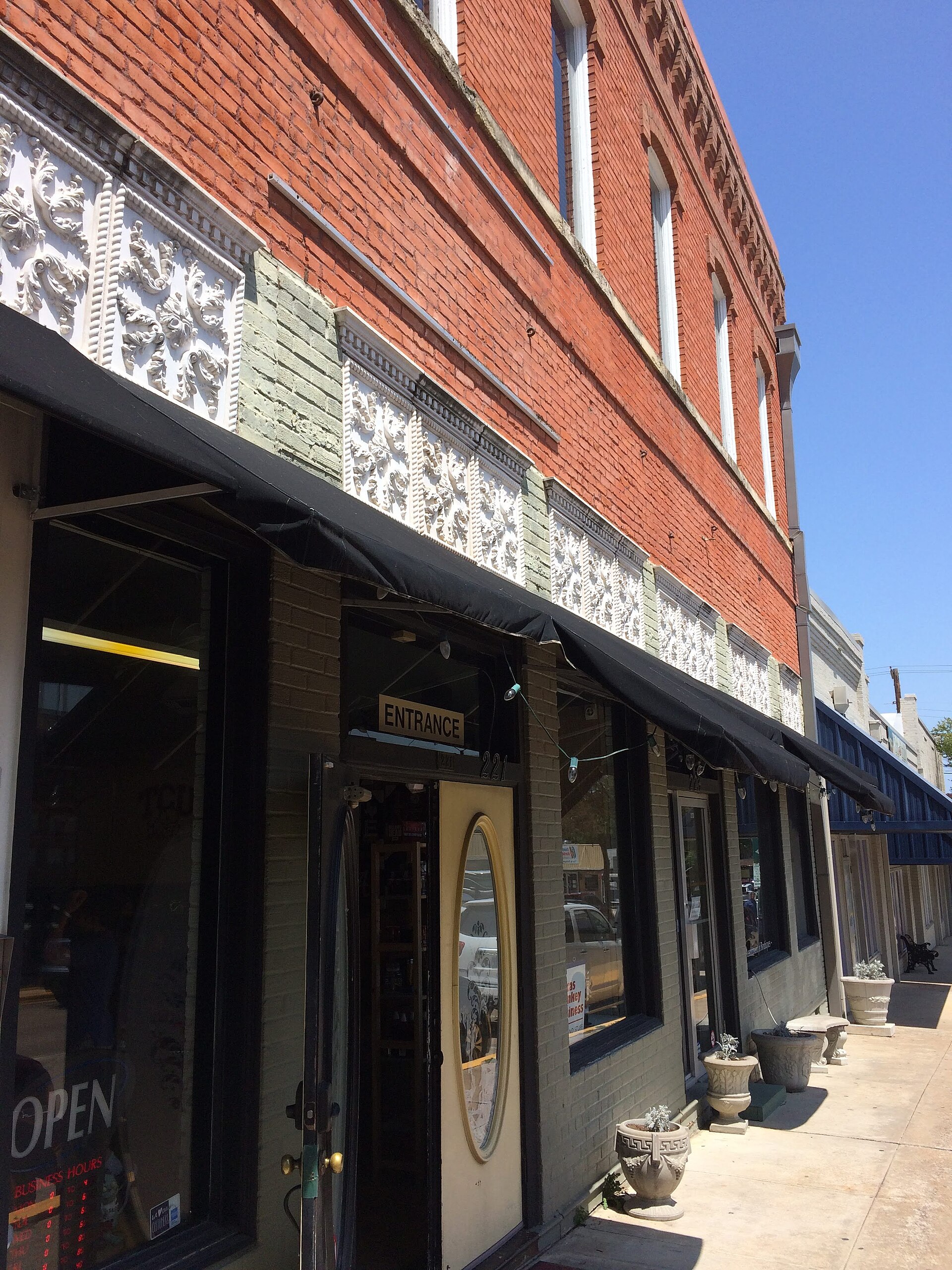 Historic downtown McKinney, Texas