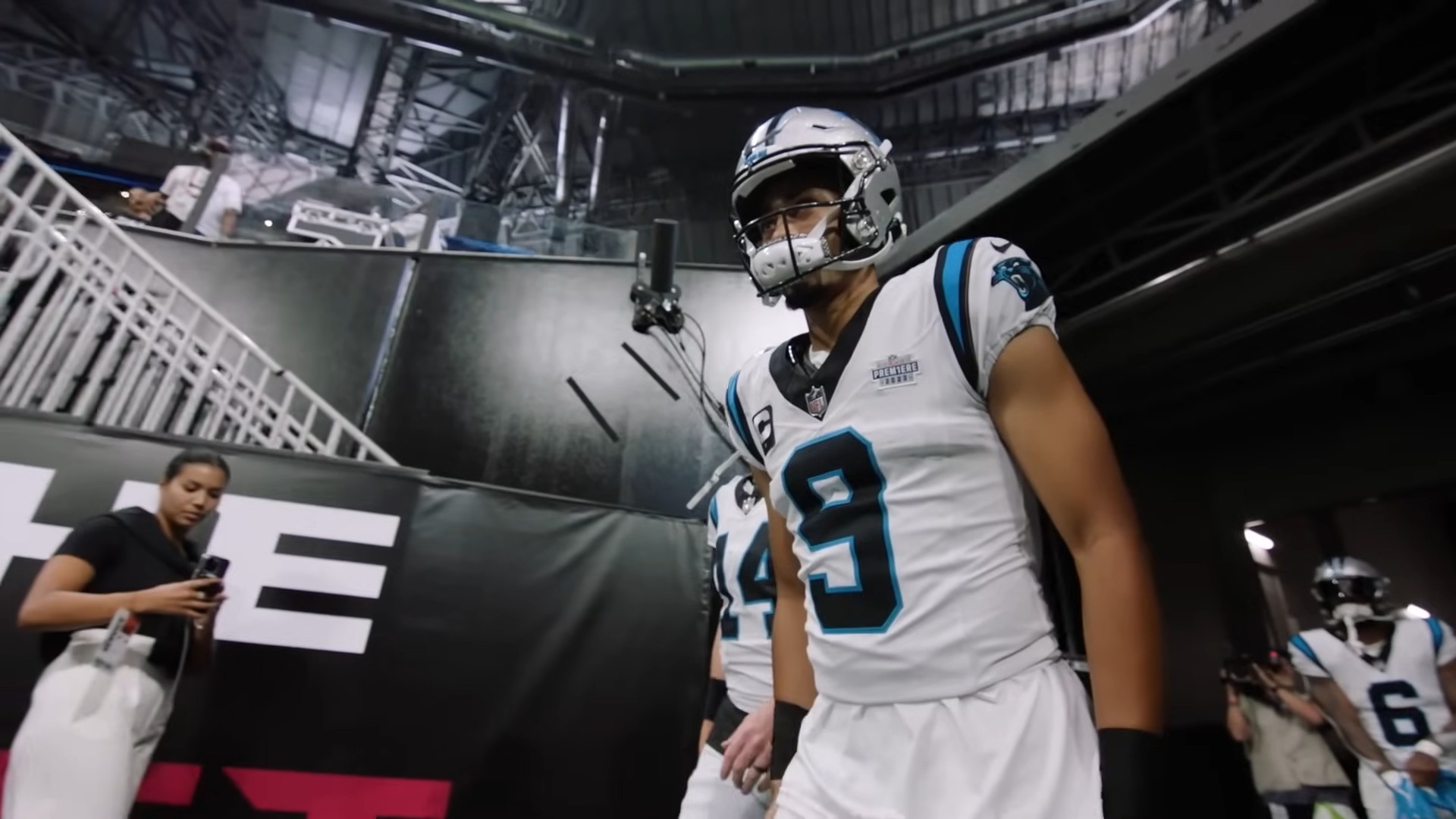Bryce Young, sacked five times as the Buccaneers beat Panthers 43-13, in a 2023 file photo