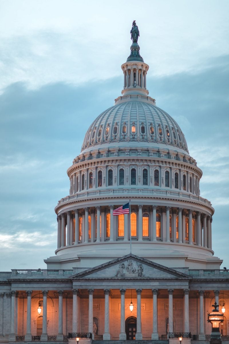 United States Capitol where Senate appropriations central to the Susan Collins Navatek allegations were considered
