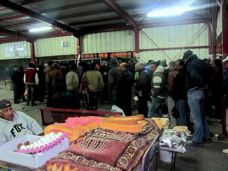 The Qalandiya checkpoint between Ramallah and Jerusalem — West Bank closure October 7 anniversary seals crossings for Palestinians while Israelis face no restrictions