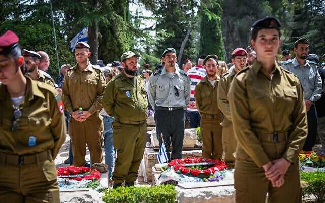 Mount Herzl memorial ceremony Israel October 7 anniversary
