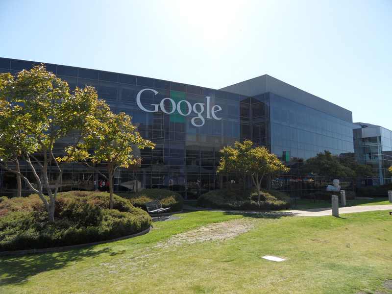 Google headquarters, home of the Google SynthID Detector and Google's AI content detection work