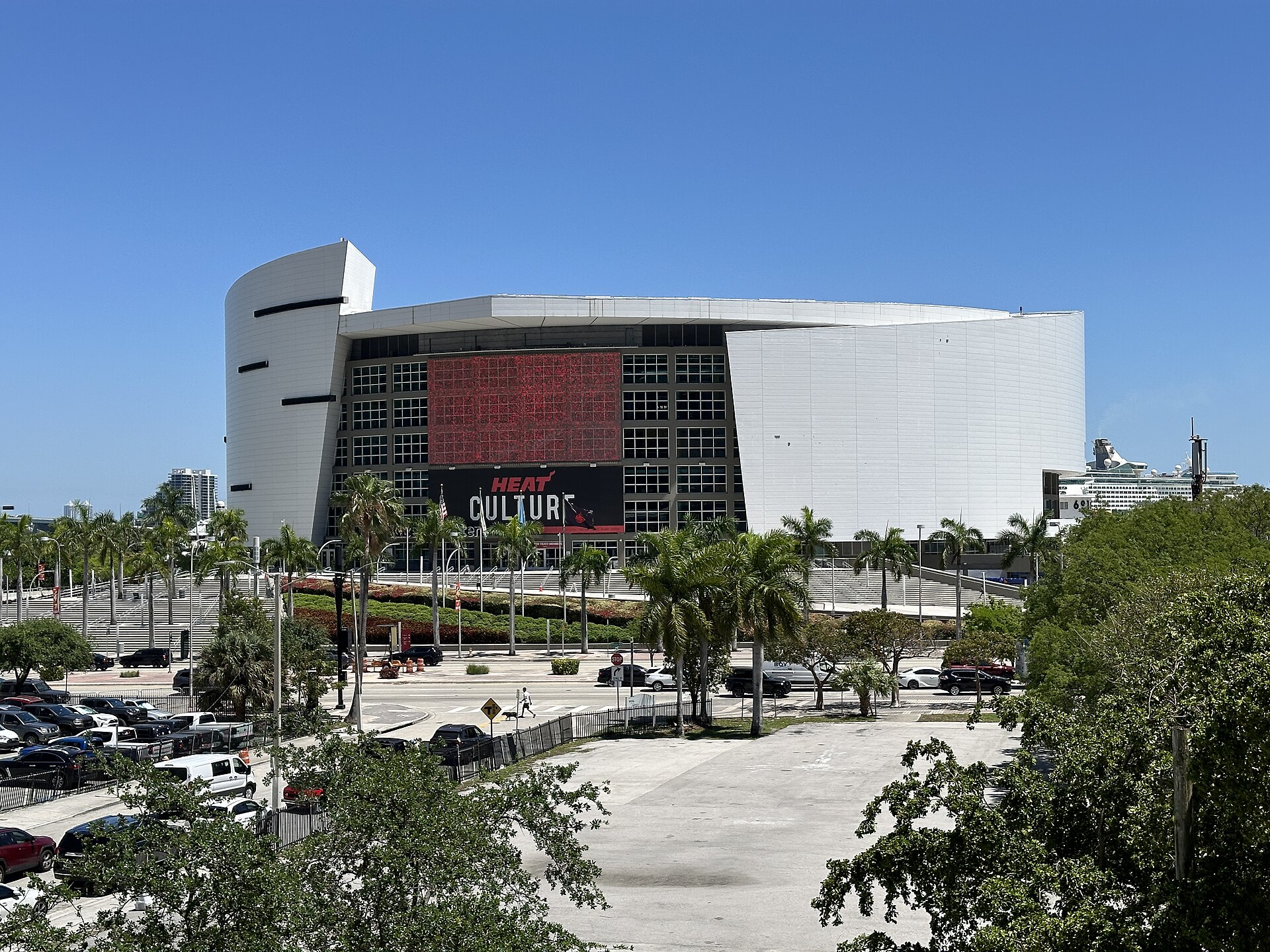Kaseya Center Miami — the Heat's home arena, where the Timberwolves beat Miami 131-106