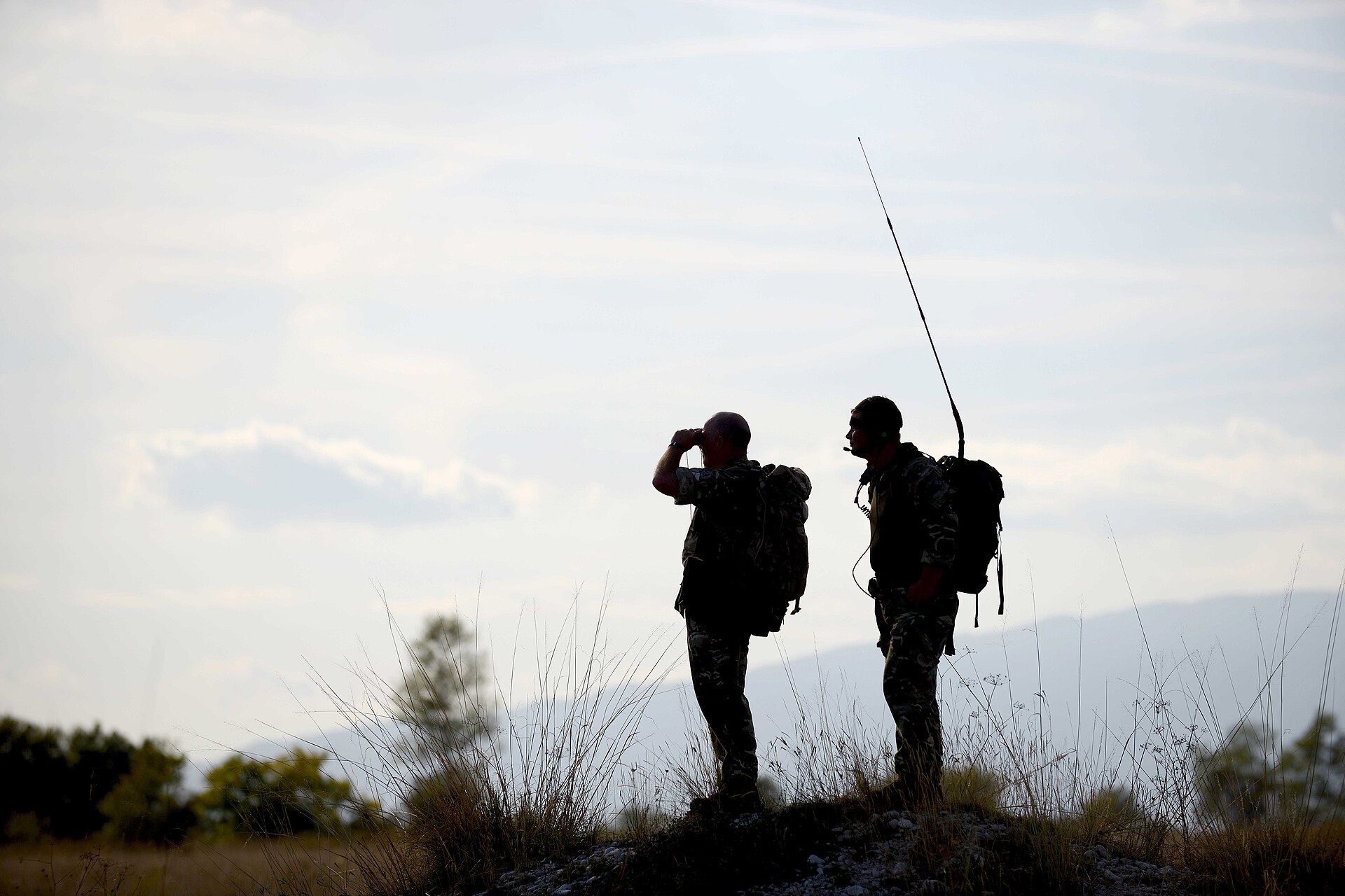 British Army reservists training — the proposed Home Guard force would be modelled on the Army Reserve