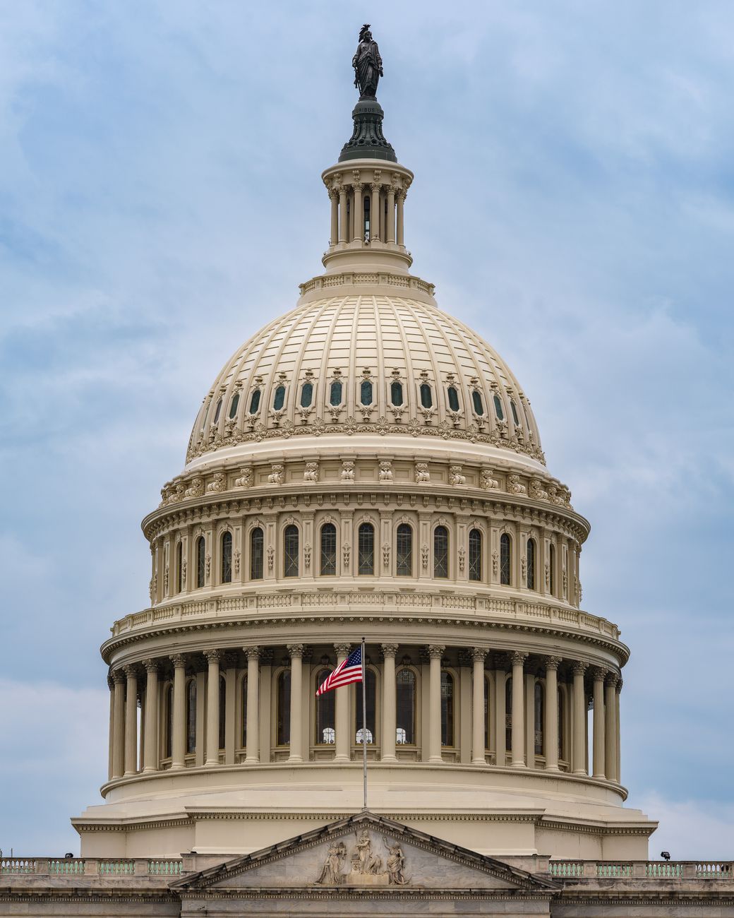The dome of the United States Capitol in Washington — Republican anger over the Trump Russia sanctions waiver is centred on the Congress that passed the Graham Act