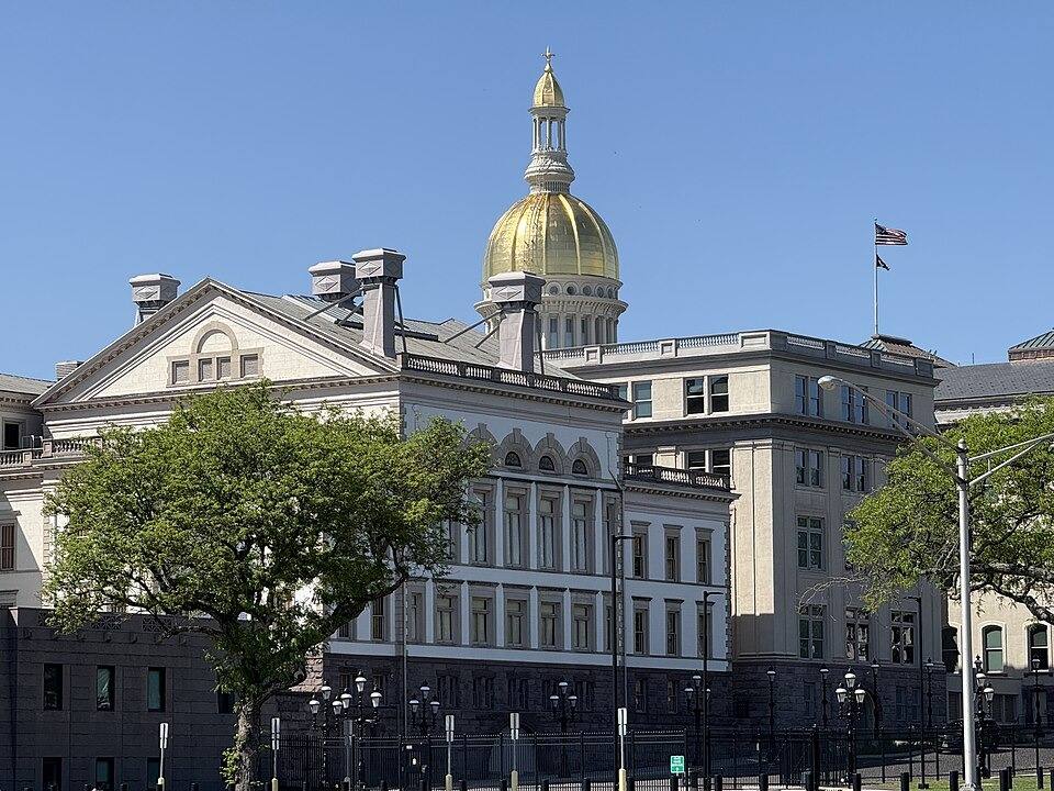 The New Jersey State House in Trenton