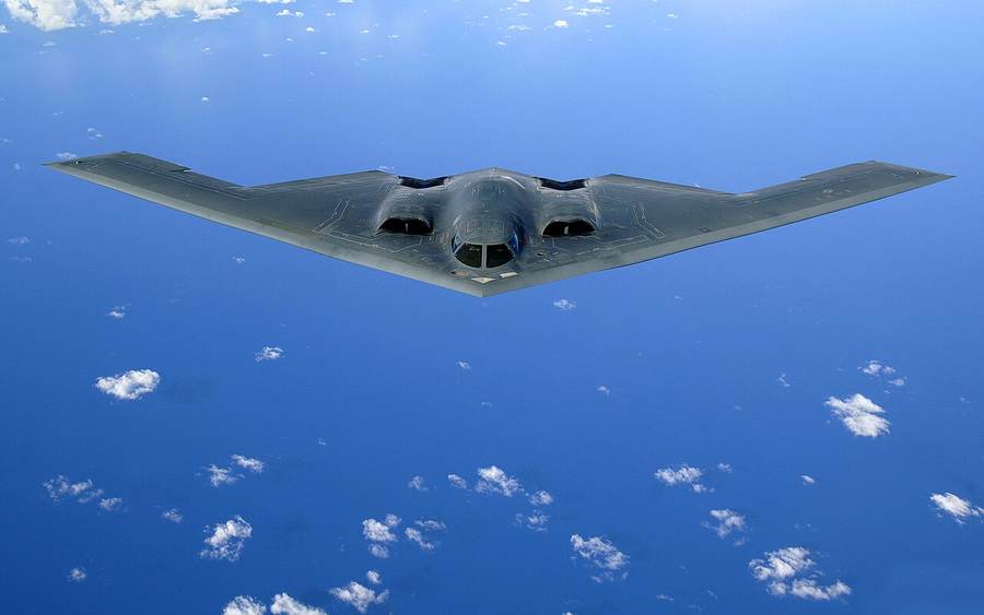 A US Air Force B-2 Spirit stealth bomber — B-2s struck Iran's Fordow, Natanz and Isfahan nuclear sites on June 22, 2025