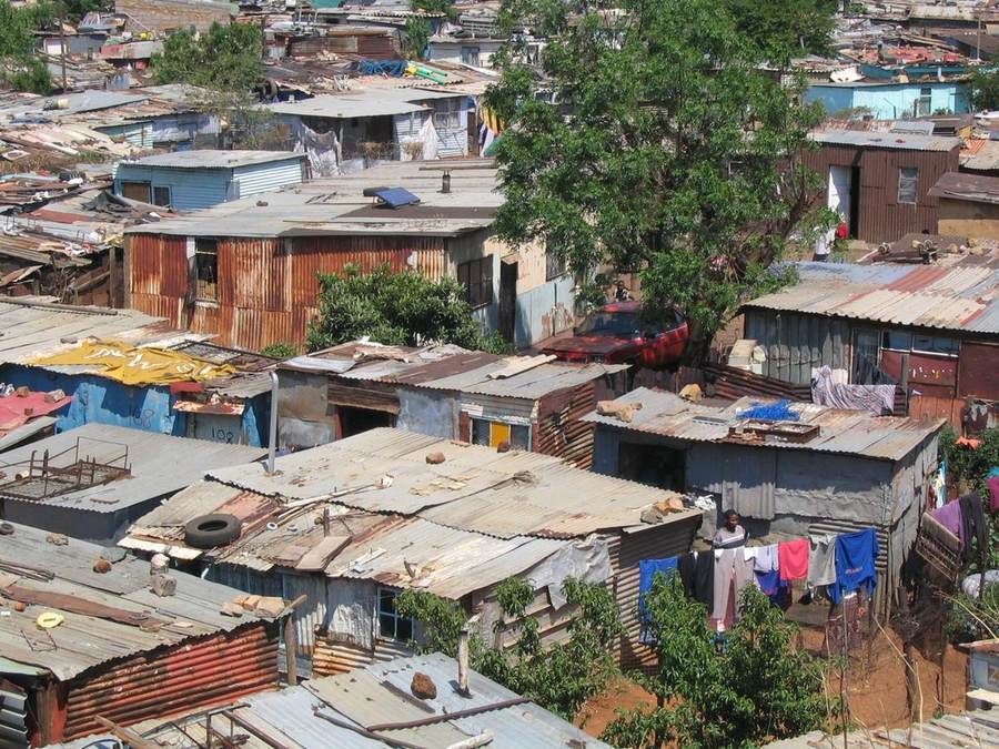 Township houses in Soweto, Gauteng, South Africa — file photo