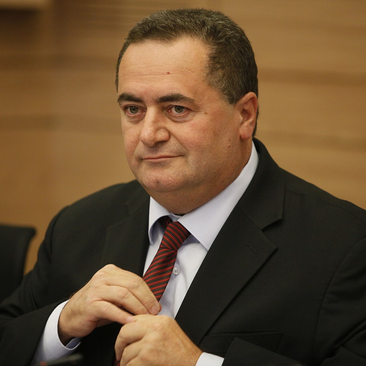 Israeli Defense Minister Israel Katz at the Knesset