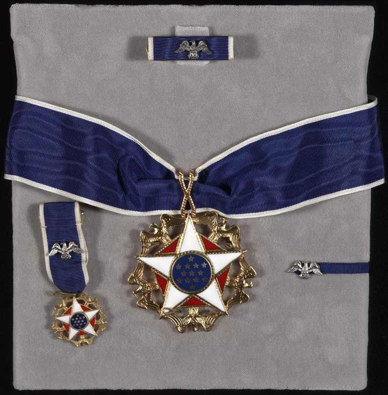 The Presidential Medal of Freedom badge