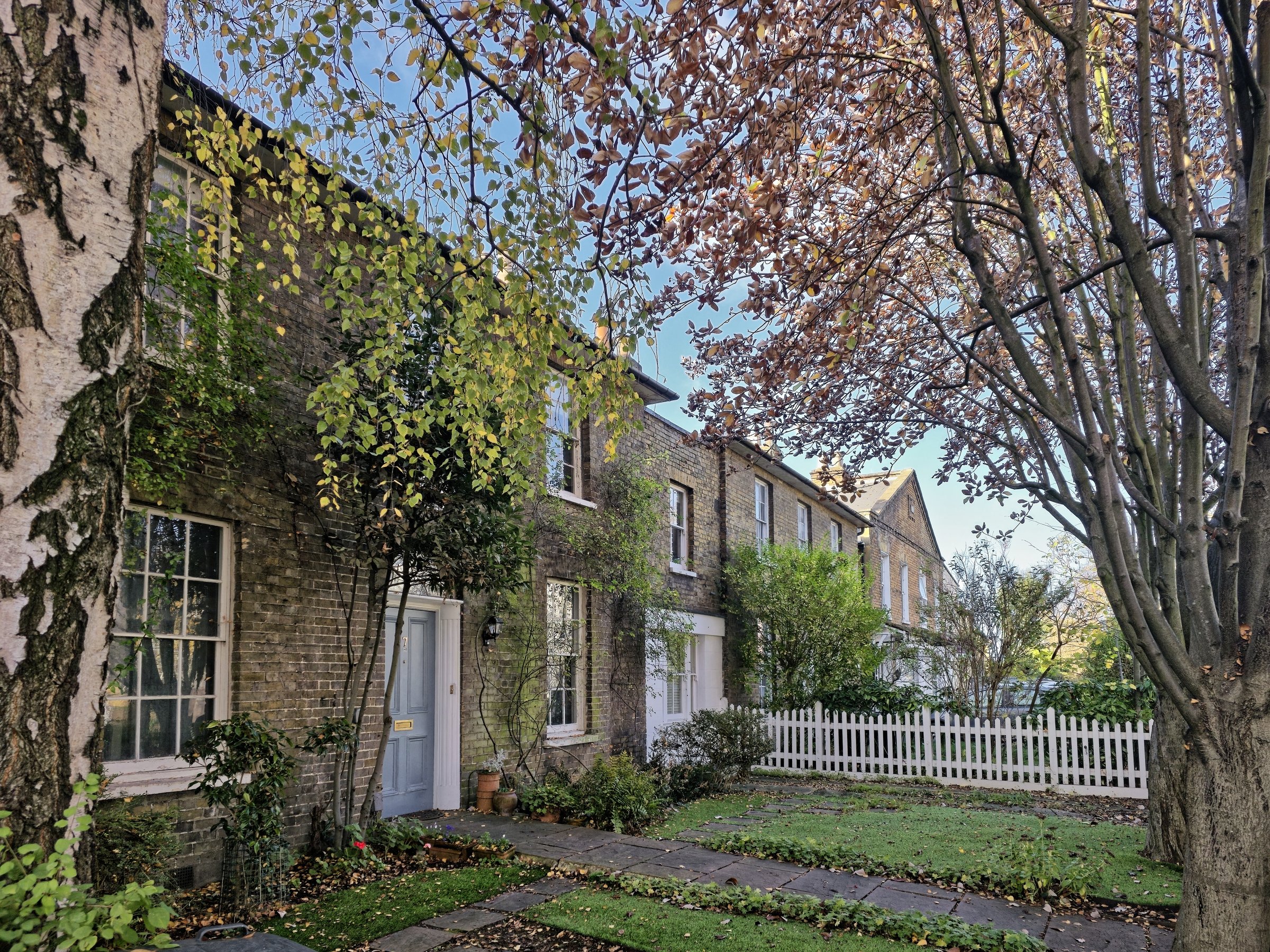 Terraced houses in Wood Green, London