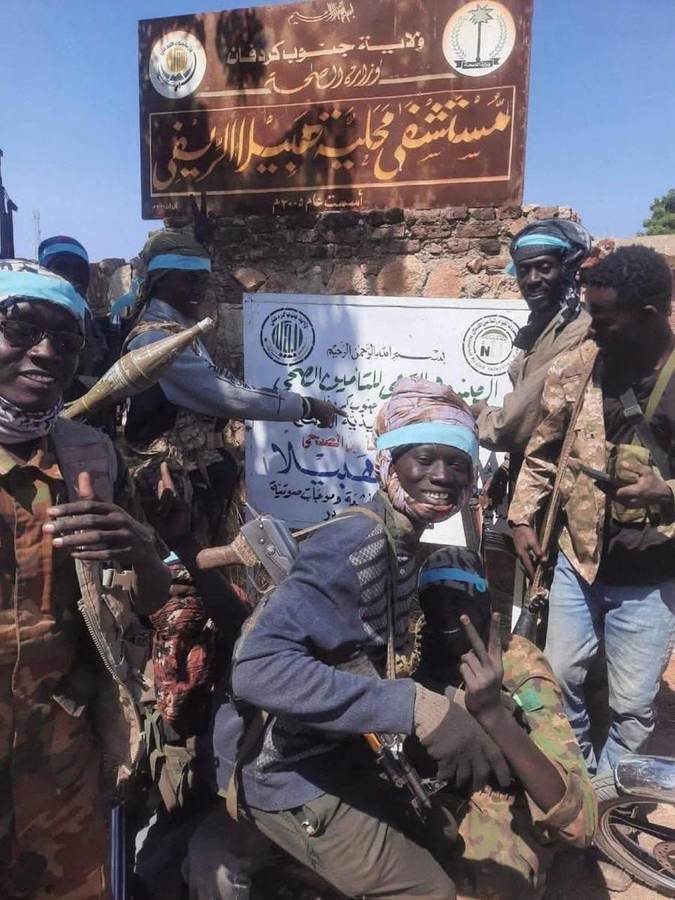 Sudanese Armed Forces soldier in Habila, South Kordofan, in a file photograph accompanying analysis of drone attacks in North Kordofan