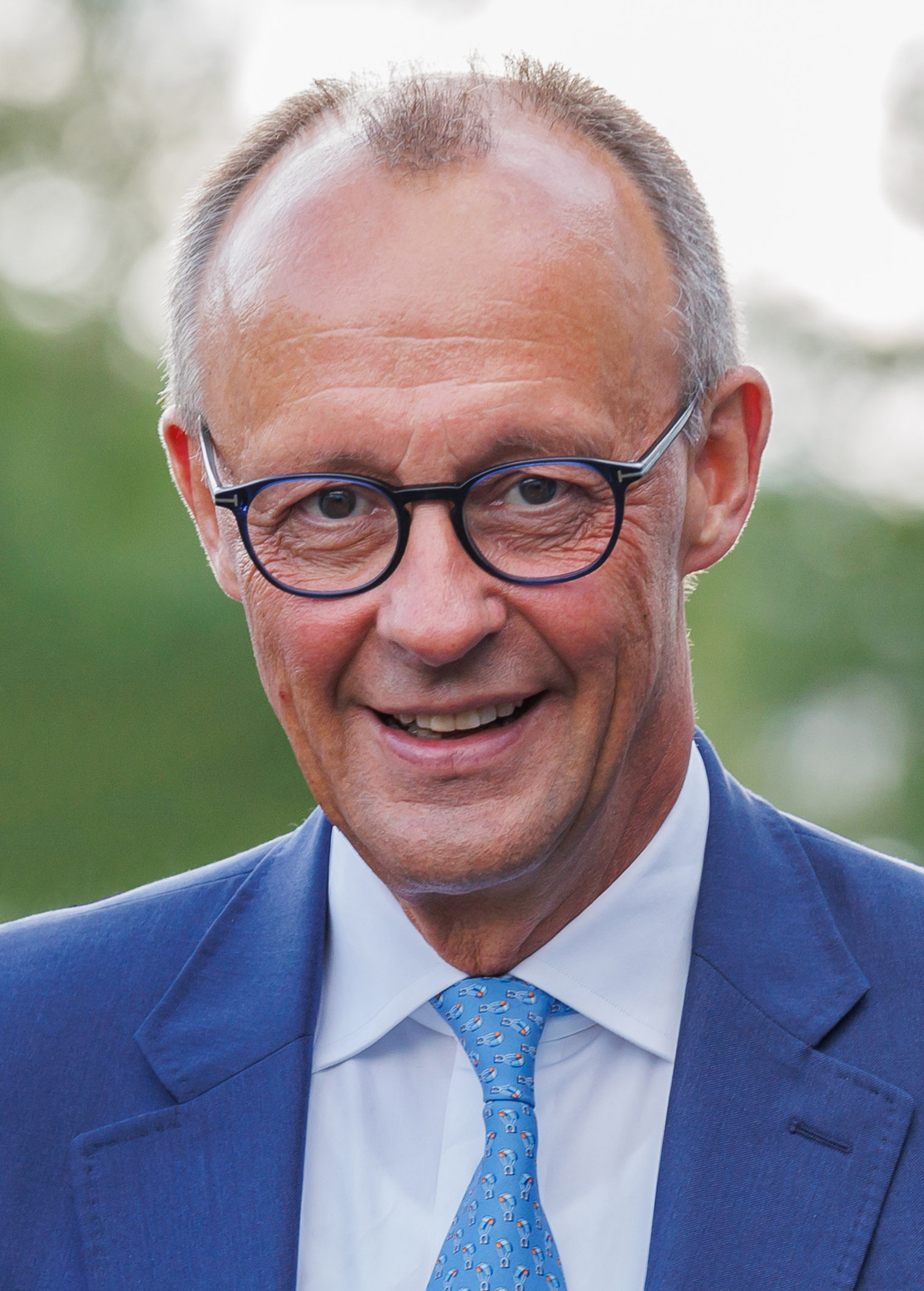 German Chancellor Friedrich Merz, who stood beside Zelenskyy at the Kyiv press conference on the Ukraine-Russia trilateral talks