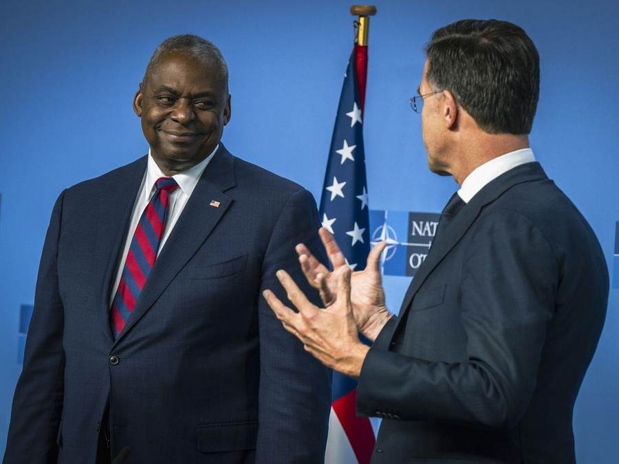 NATO Secretary General Mark Rutte at NATO headquarters in Brussels — NATO Rutte Lithuania Russia warning, September 29, 2026
