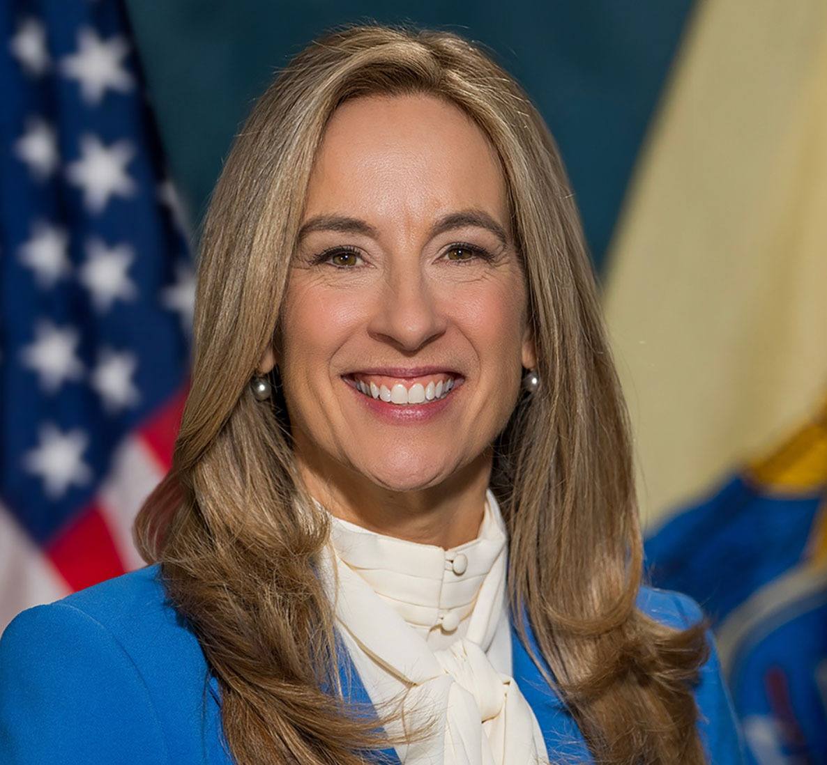 New Jersey Governor Mikie Sherrill official portrait