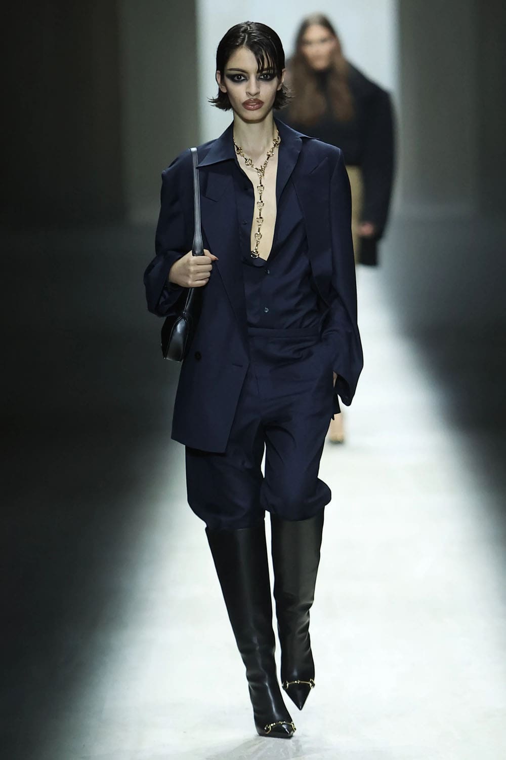 Model wearing a second look from the Gucci Primavera collection
