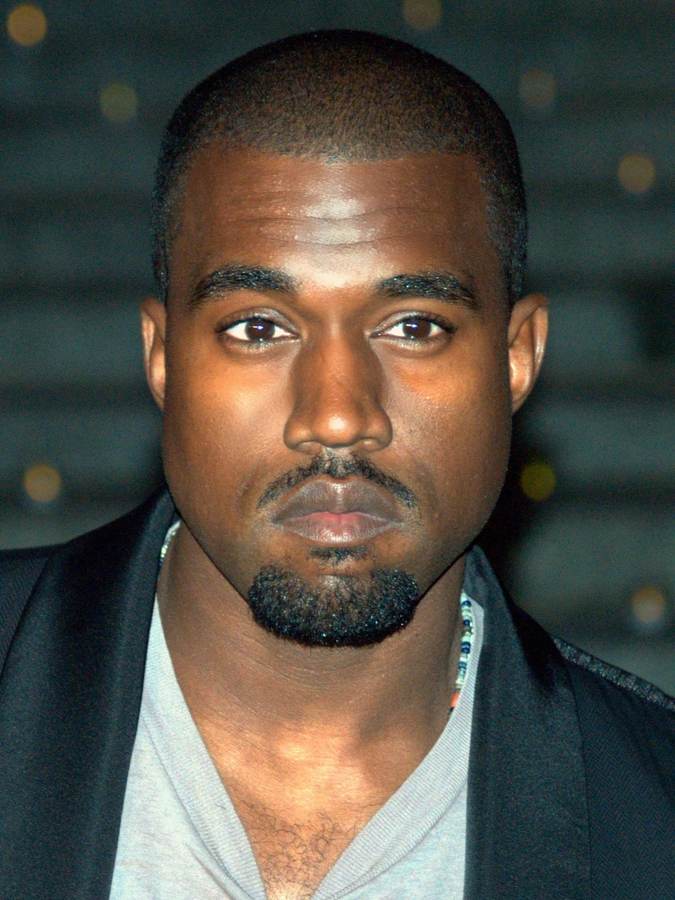 Kanye West at the Tribeca Film Festival in a file photo accompanying coverage of the cancelled St Petersburg concerts