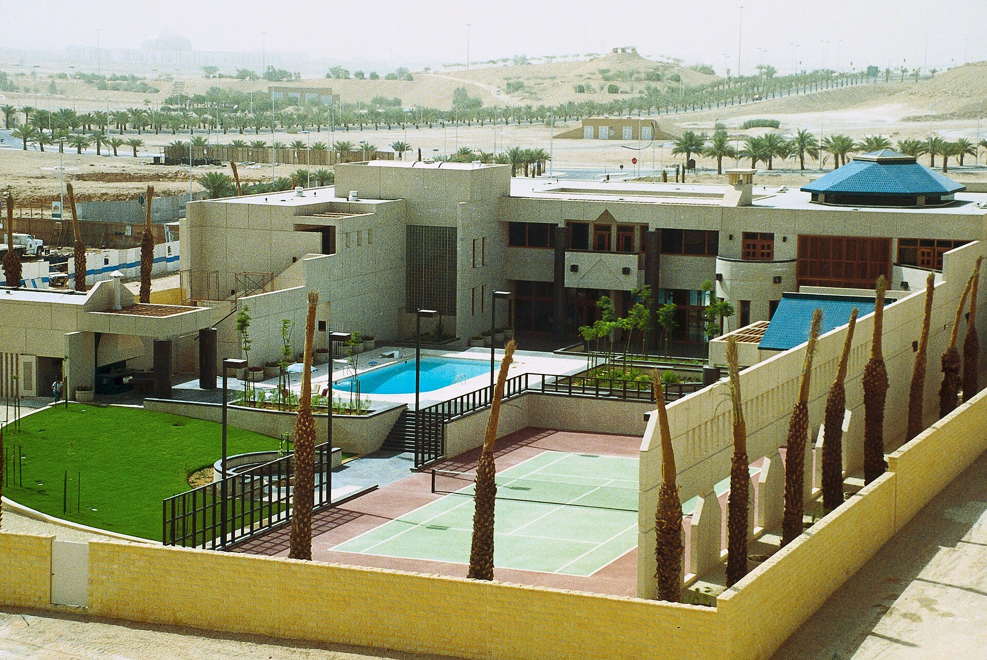 US Embassy mission residence in Riyadh Saudi Arabia, the mission at the centre of the State Department ordered departure
