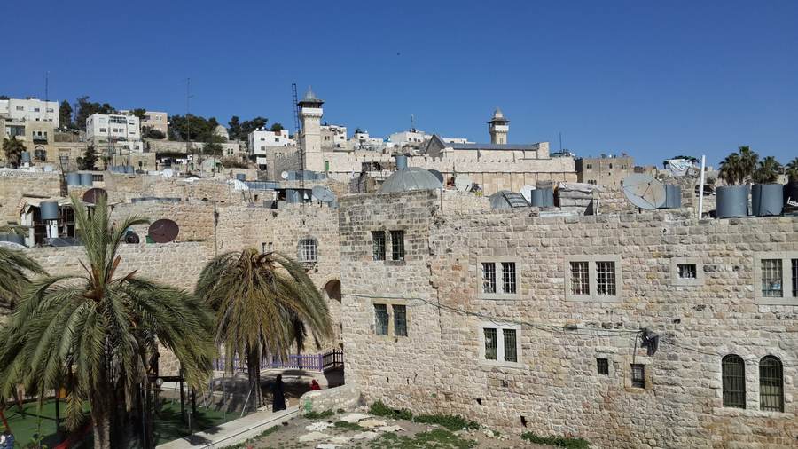 The old city of Hebron in the occupied West Bank, a UNESCO-listed heritage site.