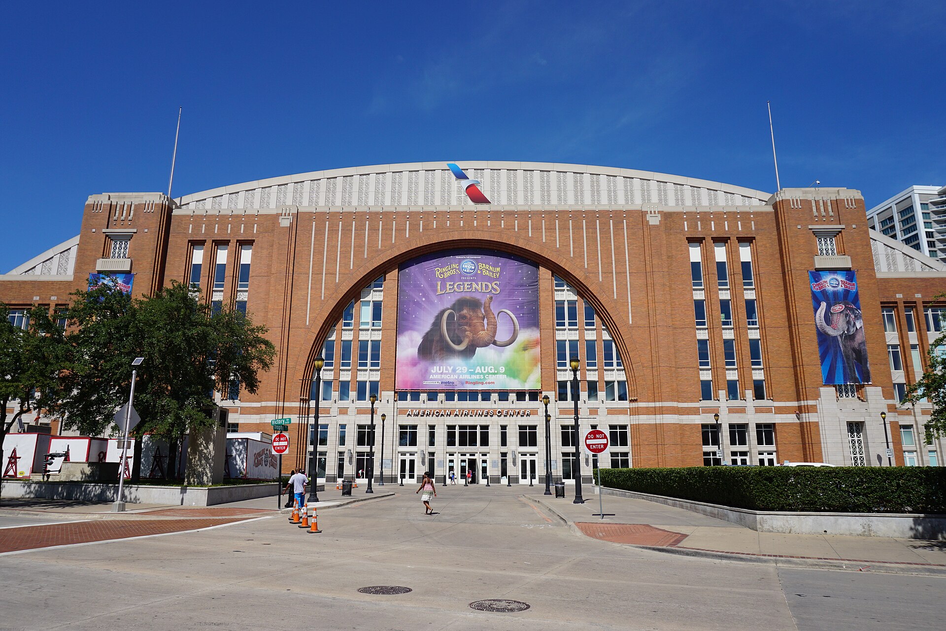 American Airlines Center in Dallas, Texas, where the Spurs beat the Mavericks 122-106